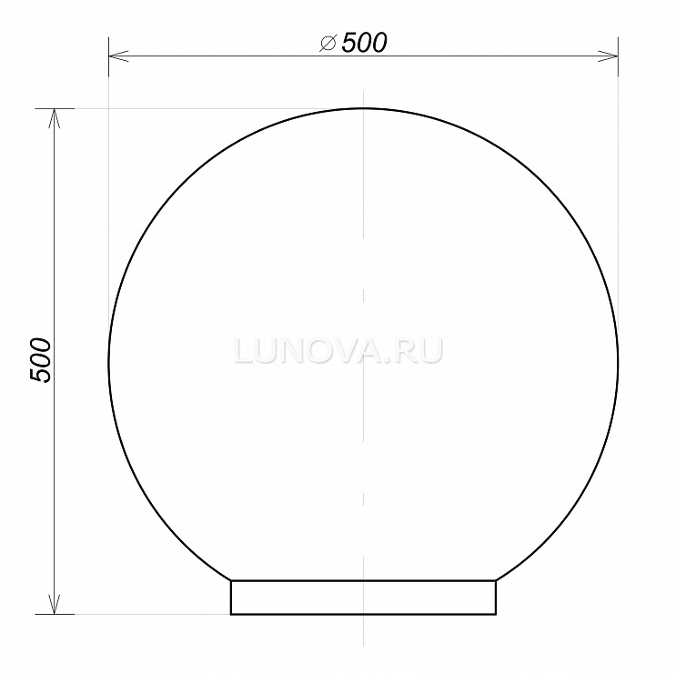Шар SMOKY 500, 600